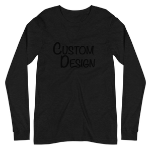 Design Your Own Long Sleeve Tee