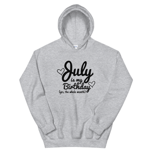 Birthday Month July Hoodie